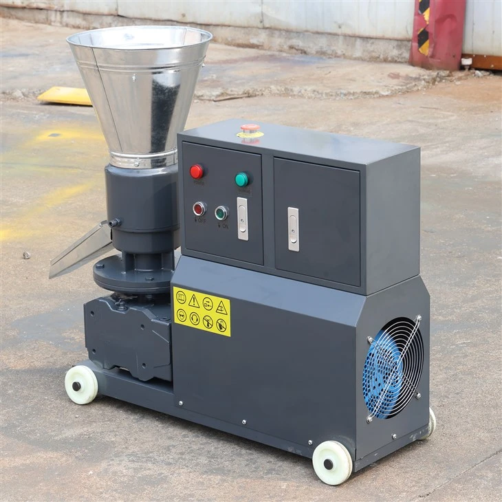 100-120kg / h Verimlilik CE ile Talaş Ahşap Pelet Makinesi Kullanın