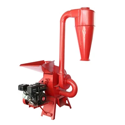 Benzinli Motorla Çalışan 100-200KG / H Küçük Çekiçli Değirmen